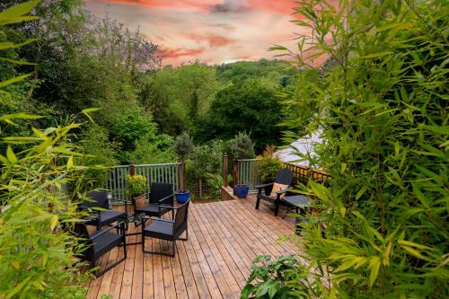 สวน, Coalbrookdale Villa in โคลบรูกเดล