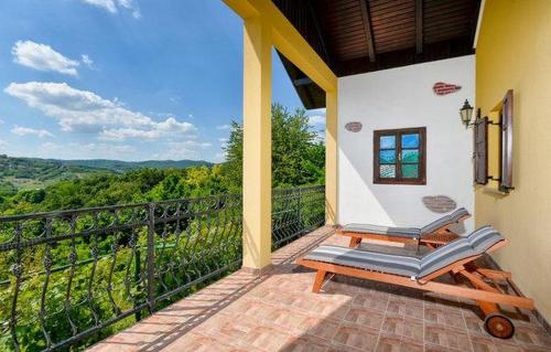 Balkons/terase, Secluded holiday house Glavnica Donja, Zagreb - 23154 in Jesenovec
