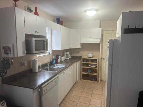 Cocina, Clean and Quiet 2 bdr 2 bthr private entrance entire guests suite near Coquitlam Center mall and sky in Coquitlam (BC)