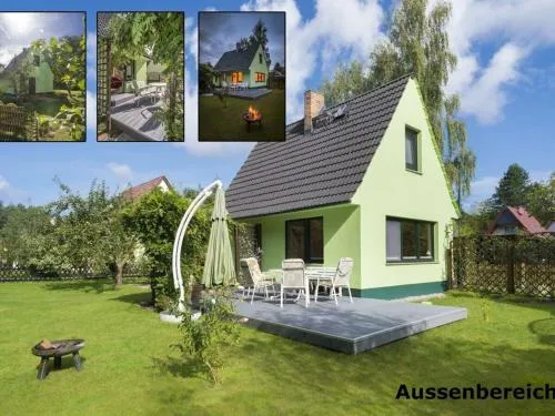 Below Comfortable holiday residence in Neu Klockenhagen, Deutschland