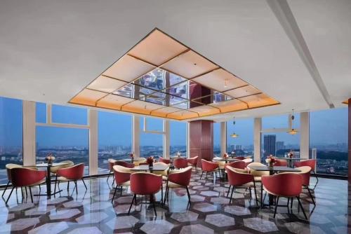 Étterem, Radisson Red Guangzhou South Railway Station- Free VPN network in Panyu kerület