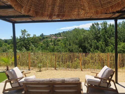 balkon/terasa, L'éden des Baronnies gîte 2 (L'eden des Baronnies gite 2) in Mirabel Aux Baronnies
