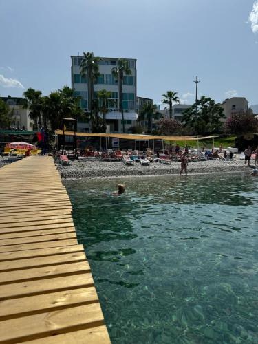 strand, Olimpos Beach Hotel by RRH&R in Kemer