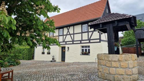 A szálláshely kívülről, Winzerglück (Winzergluck) in Weinbohla