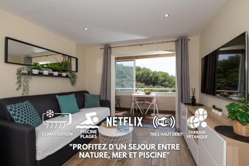 Le Verd'ô - Piscine - Plage - Parking - Wifi - MyBestLoc - Location saisonnière - Six-Fours-les-Plages