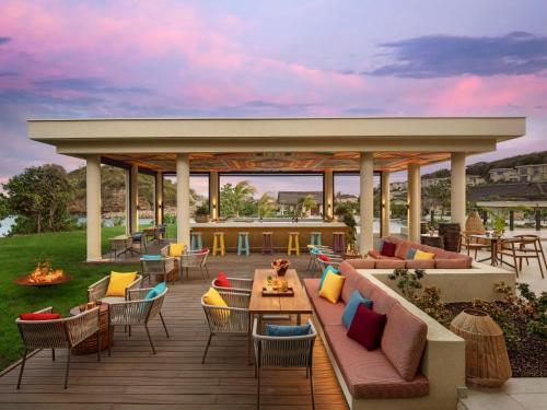 Restaurante, Six Senses La Sagesse in Crochu