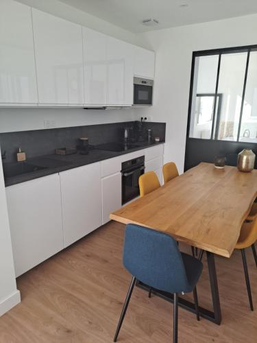 Appartement 2-3 personnes résidence les mimosas Port-Mer Cancale - Location saisonnière - Cancale