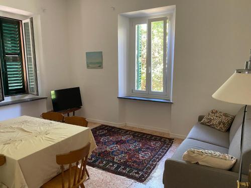 Appartamento centrale con giardino