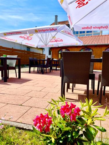 Balcony/terrace, Gasthof Hasen Grill Masters in Geislingen