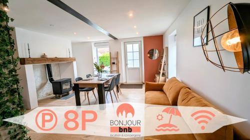 Maison conviviale lac & jardin gîte à louer Mesnil-Saint-Père