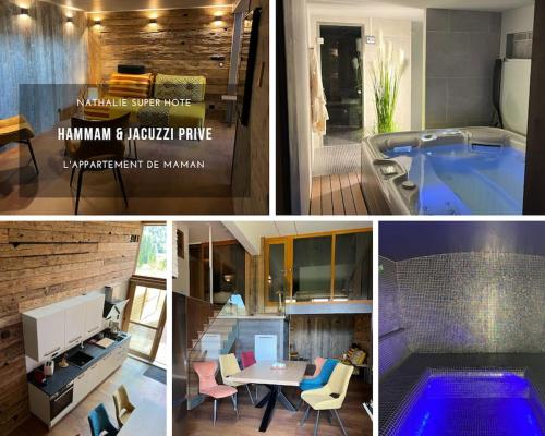L'Appartement de Maman, Jacuzzi & Hammam privé - Location saisonnière - La Bresse