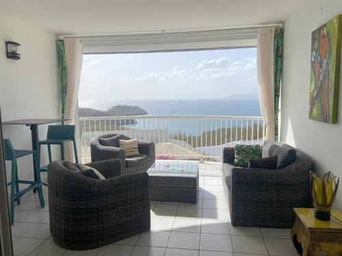 Bleu Caïali - Splendide vue mer - 2 ch - 2 SdB - 4 personnes