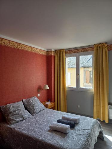 1 double bed