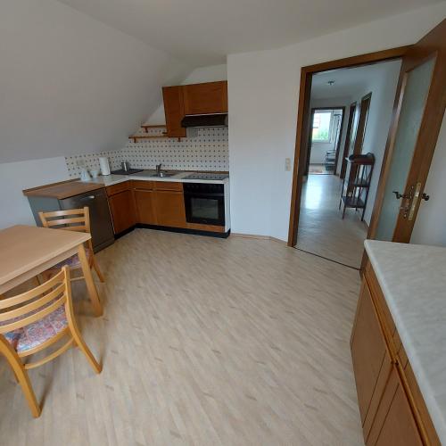 Kitchen, Ferienwohnung am Berg in Wiesent