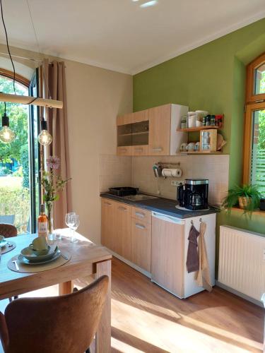 設施, Ferienwohnung Am Bürgerteich 2 (Ferienwohnung Am Burgerteich 2) in 比紹夫斯韋達