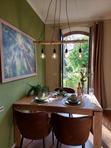 設施, Ferienwohnung Am Bürgerteich 2 (Ferienwohnung Am Burgerteich 2) in 比紹夫斯韋達