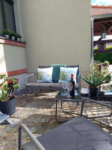 設施, Ferienwohnung Am Bürgerteich 2 (Ferienwohnung Am Burgerteich 2) in 比紹夫斯韋達