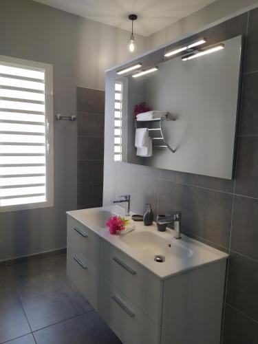 Villa Créoléna - Chambres d'hôtes avec piscine - option kitchenette - proche plage - calme absolu - Nord Grande-Terre 3