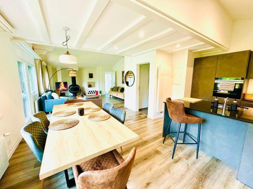Unique Penthouse with Gallery and Mountain View in Kandersteg