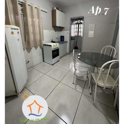 مطبخ, Ape privativo no Brisamar - 10min Praia de Itaparica - Sentir-se em Casa! in Vila Velha