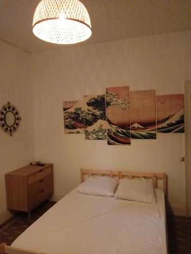 Chambre japonaise en colocation chambre d'hôte Gien