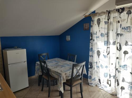 Blue apartment