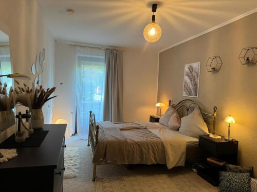 Zwei Zimmer Natur und Luxus Ferienwohnung mit Garten in Schmilau