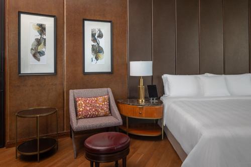 Double or twin room, city view, tower view, balcony