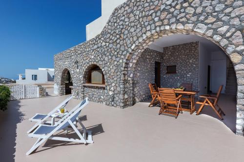 Erkély/terasz, Zatrikion Santorini Villas in Moni Profitou Iliou
