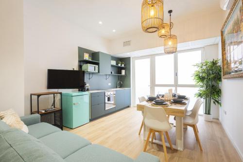 new flat 2 rooms 4 Pax, wifi AC, Valencie (fotografie 3)