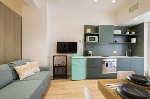 new flat 2 rooms 4 Pax, wifi AC, Valencie (fotografie 8)