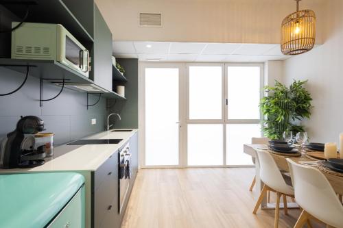 new flat 2 rooms 4 Pax, wifi AC, Valencie (fotografie 4)
