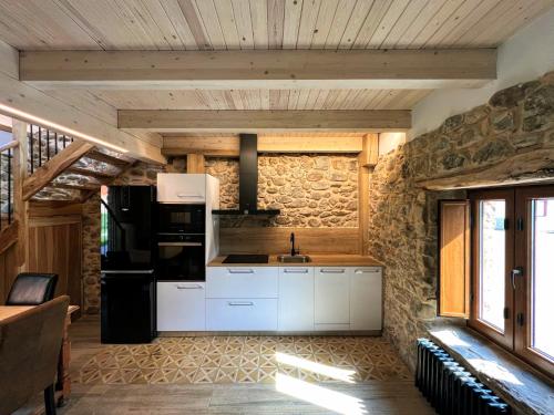 virtuve, Casas rurales Villa la Roza in Callejo de Ordás