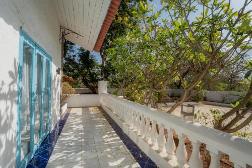 สวน, วิลลา 1 ห้องนอน 1 ห้องน้ำส่วนตัว ขนาด 40 ตร.ม. – โกลิวาท (LohonoStays Santorini) in ปาติลวาที