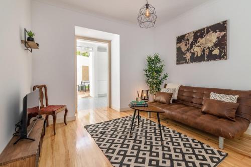 1bd Industrial-Styled Home in Lisbon by GuestReady - main image