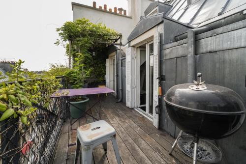 GuestReady - Cosy with Terrace near Passage Brady, Paříž (fotografie 9)