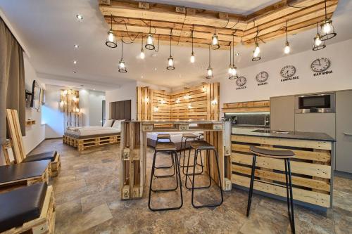 บริการและสิ่งอำนวยความสะดวก, Appartement Bretterbude in ซาลบาค