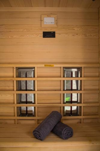 Sauna, Noel Apartman in Sásd