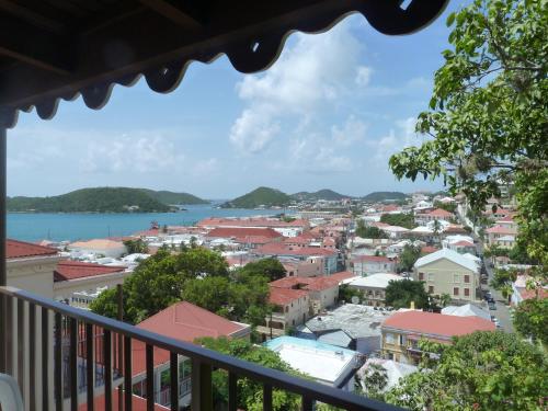 balkong/terrass, Galleon House Hotel in Charlotte Amalie