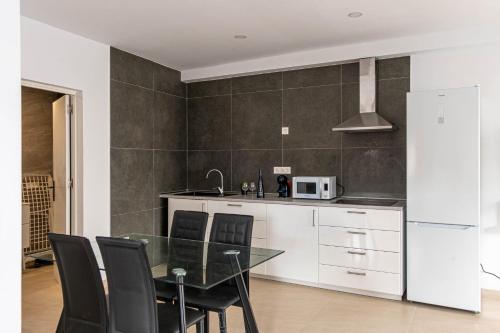 dapur, Kiposhi Beach Apartments Punta Mujeres in Arrieta