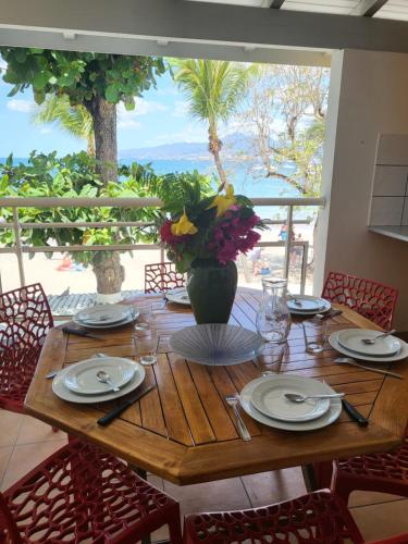 Balcony/terrace, Courbaril Residence in Les Trois Ilets