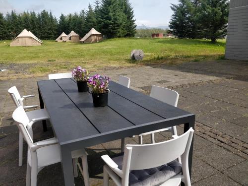 Étterem, Godaland Glamping in Keldur
