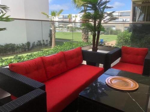 Balcony/terrace, Appartement Charmant Casablanca - Sidi Rahal in Sidi Rahal