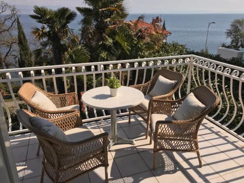 Two-Bedroom Apartment with Balcony and Sea View