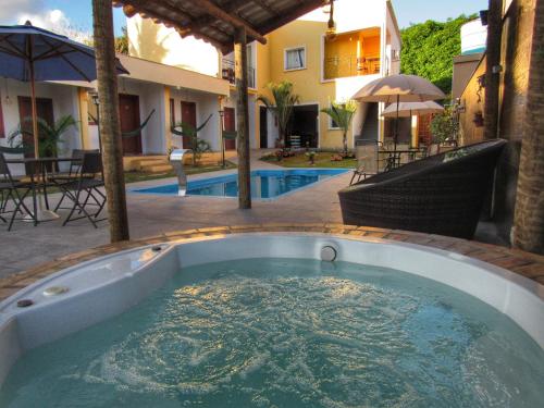 泳池, Pousada Sr. Ivan in 桑塔納杜裡亞舒