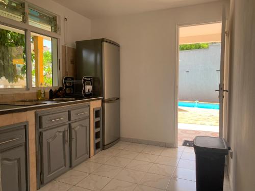 Bas de villa de 3 chambres et spa in Vieux-Habitants