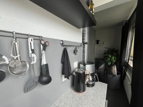 APARTMENT 24h CHECK IN - MODERN APARTMENT - STUDIO IN GOOD LOCATED - KLEIN aber FEIN in METROPOLE FRANKFURT, Frankfurt (foto 6)