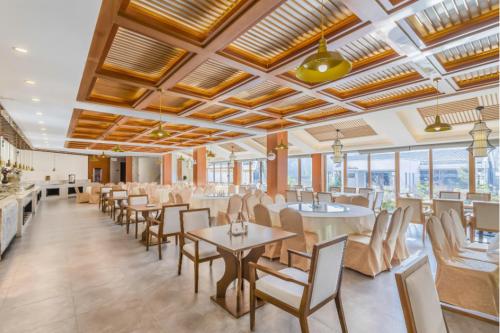 ห้องอาหาร, Shijiazhuang Pingshan Golden Honzai Hotel in ผิงซาน