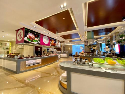 restavracija, Hangzhou Haiwaihai Hotel in okrožje trga Wulin