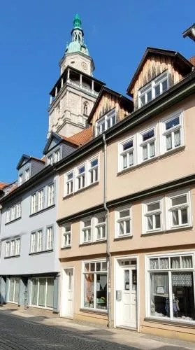 Am Kornmarkt in Bad Langensalza, Deutschland
